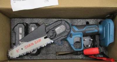 Photo of JUSFIT Lithium Electric Chain Saw sold via eBay