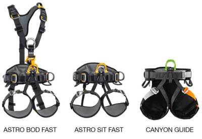 Photo of Astro and Canyon Guide Harnesses