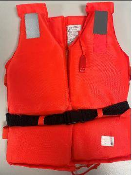Photo of Orange Vest-Style Buoyancy Aid sold via Amazon