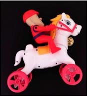 Photo of Hua Kai Toys Plastic Horse Push Toy