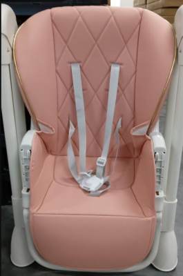 Photo of Pink and White Adjustable Highchair BD-806