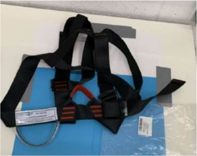 Photo of Black waist protect harness sold via Fruugo
