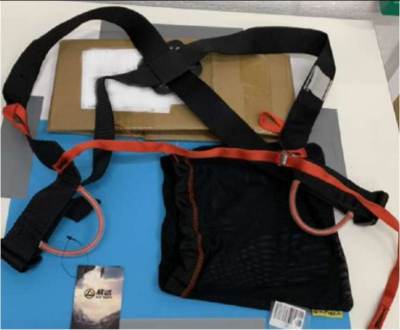Photo of Chest and Body Climbing Harness with Adjustable Buckle sold via Amazon