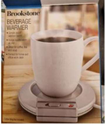 Photo of Brookstone Beverage Warmer sold by TK Maxx