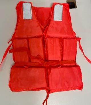 Photo of Unbranded Orange Hand Tie Closure Life Jacket sold via Wish