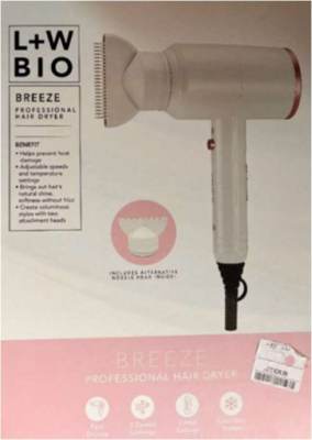 Photo of L+W Bio Breeze Hairdryer sold by TK Maxx