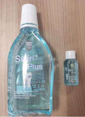 Photo of Swirl Plus 500ml and 30ml Mouthwash