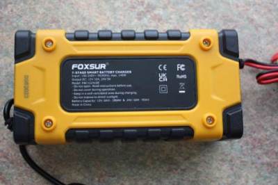 Photo of FOXSUR 7-Stage Smart Battery Charger sold via eBay