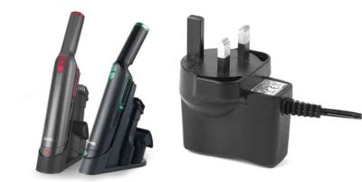 Photo of DC Adaptor supplied with Beldray Revo Cordless Vacuums & Salter Hand Vacuum Cordless