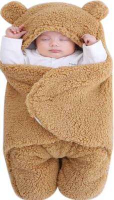 Photo of Baby Swaddle Hooded Sleep Bag sold via Amazon