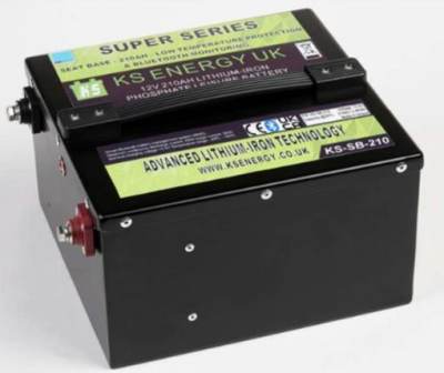 Photo of KS Energy KS-SB210 Lithium-ion battery seat base compact series