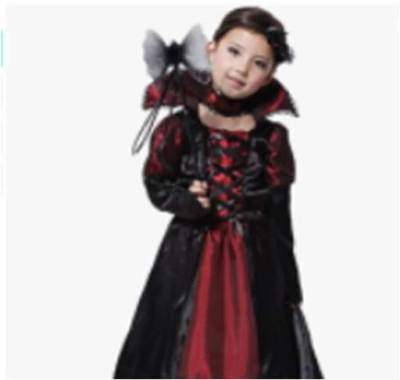 Photo of Licus Girls Royal Vampire Halloween Costume G-0108 sold via Amazon
