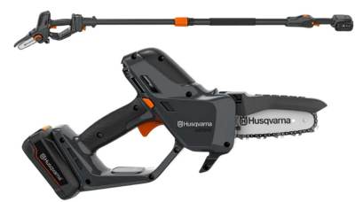 Photo of Husqvarna Aspire Pruner P5-P4A (pruner) and PE5-P4A (pruner plus extension pole)
