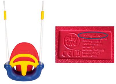 Photo of Playtive 3 in 1 swing sold by Lidl
