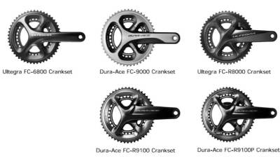 Photo of Shimano Hollowtech 11 speed Crank Arms for bicycles