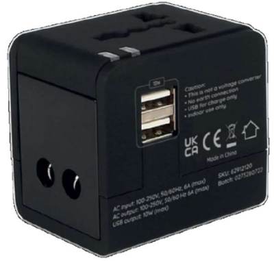 Photo of Core World Travel Adaptor sold by TK Maxx