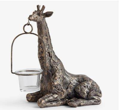 Photo of Giraffe Lantern and Bronze Bear Lantern sold by Next