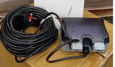 Photo of Outdoor Sockets & Extension Lead sold via eBay