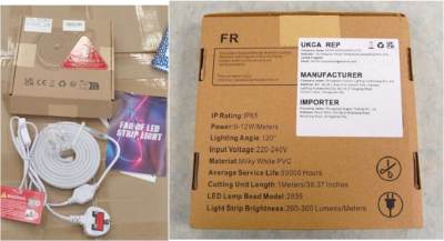 Photo of LED Strip Light sold via Amazon