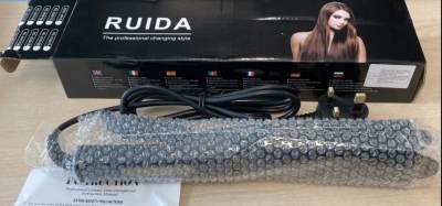Photo of Ruida Black Ceramic Hair Straighteners sold via eBay
