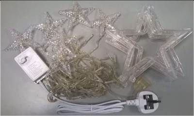 Photo of Waterproof Star-Shaped LED Fairy String Lights sold via eBay