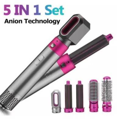 Photo of 5-in-1 Multifunctional Hot Air Brush sold via Wish