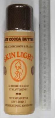 Photo of Skin Light with Shea Butter and Vitamin E Skin Lightening Body Lotion sold via eBay