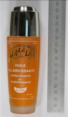 Photo of LA LA LA Huile Eclaircissante 100ml Skin Lightening Oil sold via eBay
