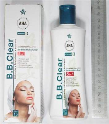 Photo of B.B.Clear AHA Lightening Eclaircissant Skin Lightening Cream sold via eBay