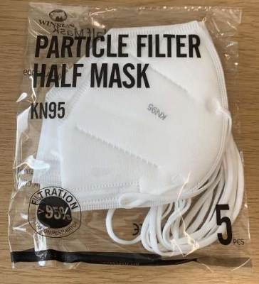 Photo of Winsun Particle Filter KN95 Half Mask YS003