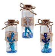 Photo of Wizz Toys 7.8cm Blue Anchor Wishing Bottle