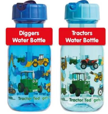 Photo of Tractor Ted Water Bottle and Digger Water Bottle