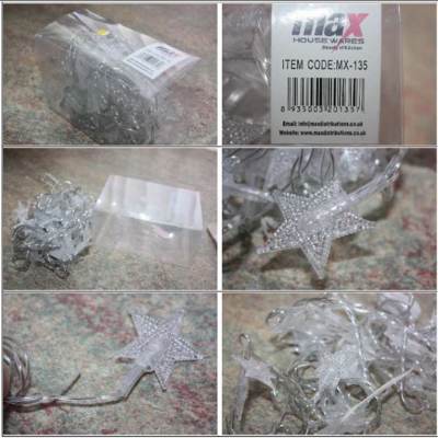 Photo of MX-135 LED Star Lighting Chain