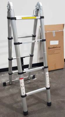 Photo of Ground Level 104014-3M Foldable Extendable Ladder
