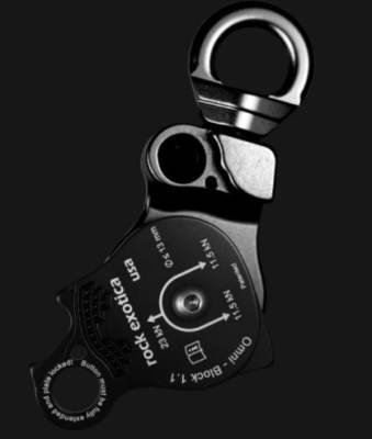 Photo of Rock Exotica Omni Block 1.1 Aluminium Swivel Pulley