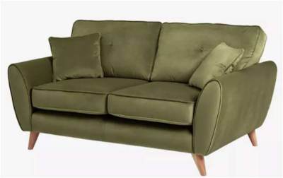 Photo of Argos Habitat Isla fabric sofas in Green, Teal, and Pink