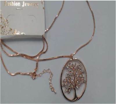 Photo of Fashion Jewelry Copper coloured metal necklace