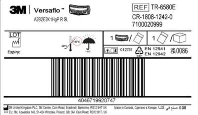 Photo of 3M™ Versaflo™ A2B2E2K1HgP Filter, TR-6580E