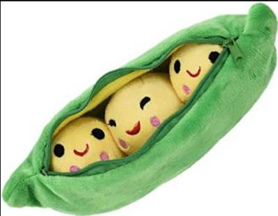 Photo of Onsinic Pea Plush Toy sold via Amazon