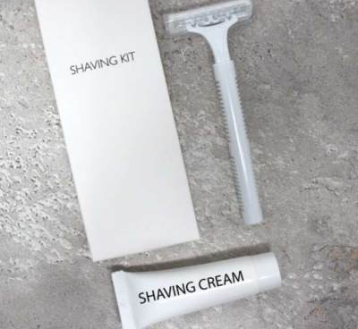 Photo of Shaving Kit in White Box sold by Out of Eden