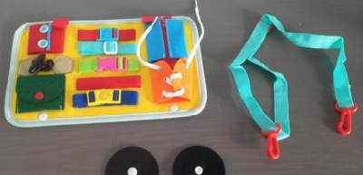 Photo of School Bus Busy Board sold via Wish