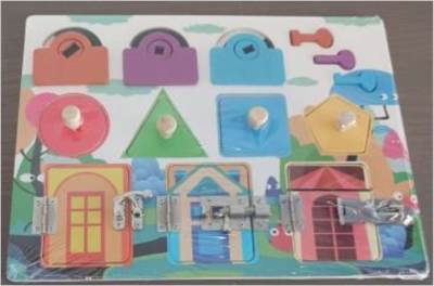 Photo of Montessori Toy Busy Board sold via AliExpress