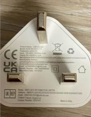 Photo of AXIULOO 20W USB C Fast Charger Plug for various iPhone and Android models sold via Amazon