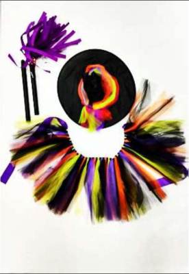 Photo of Witch Tutu Costume Set sold via Amazon