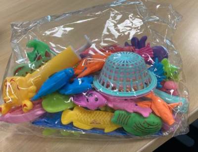 Photo of Abree 30pcs Magnetic Fishing Toy sold via Amazon