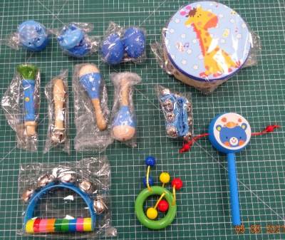 Photo of TOYANDONA 13pcs Children’s Musical Instrument Set sold via Amazon