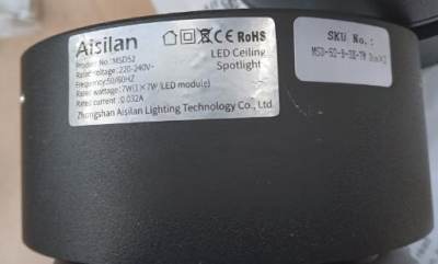 Photo of Aisilan Surface Mounted Spotlight MSD52 sold via Amazon