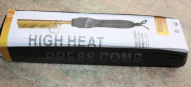 Photo of Gold Ceramic Professional Press Comb