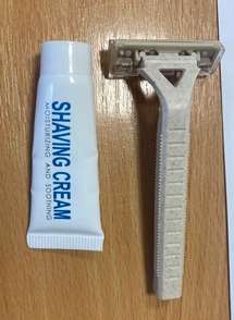 Photo of Eco White Carton Shaving Kit