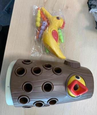 Photo of Children’s Woodpecker Magnetic Game sold via AliExpress